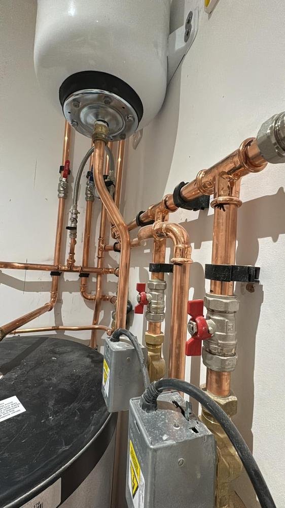 Press-fit copper pipework, Aquafix Services Leeds