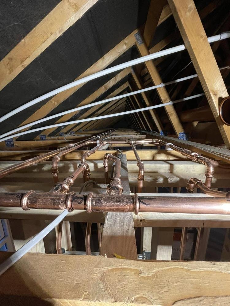 Loft pipework, Aquafix Services Leeds
